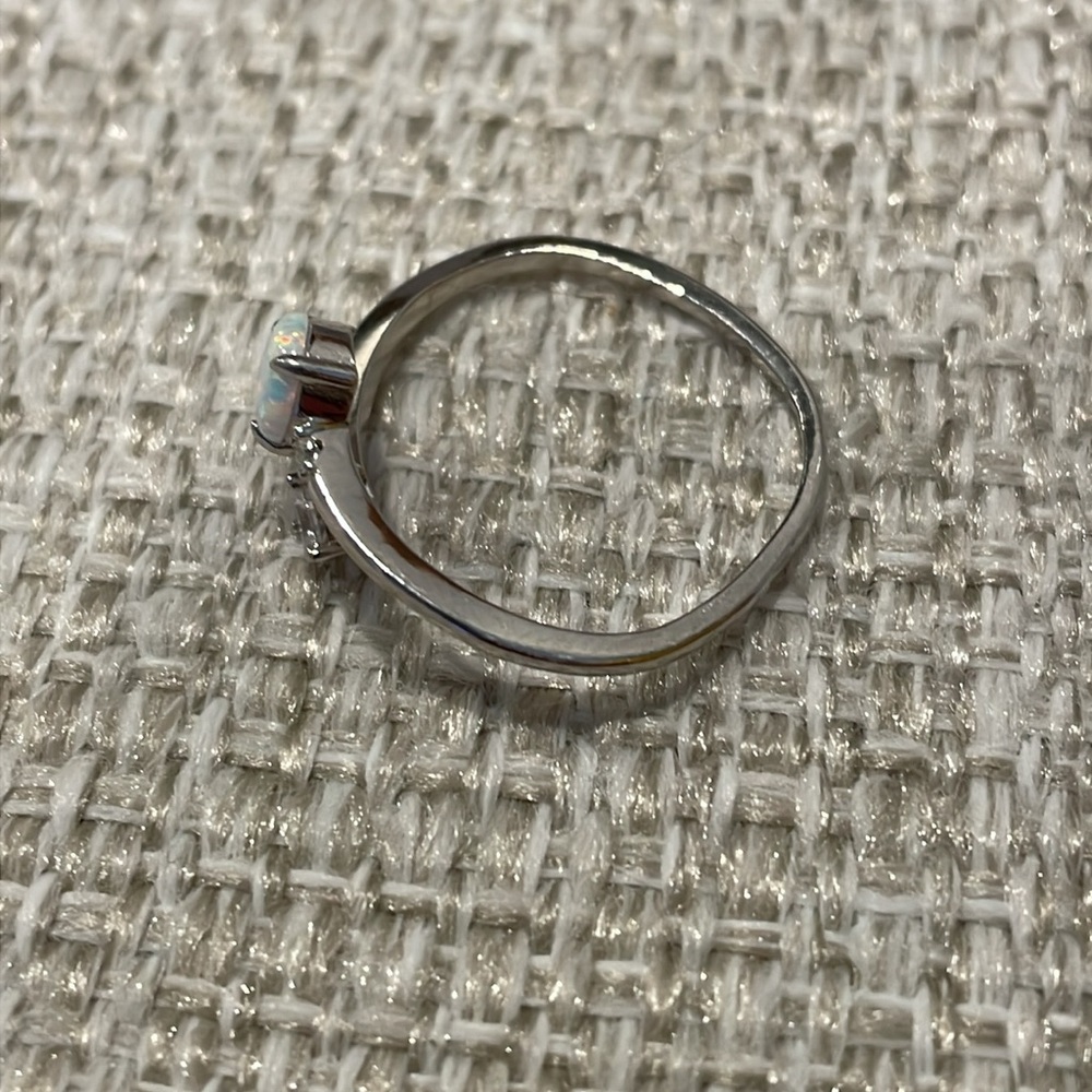 Opal sterling ring - Picture 4 of 5